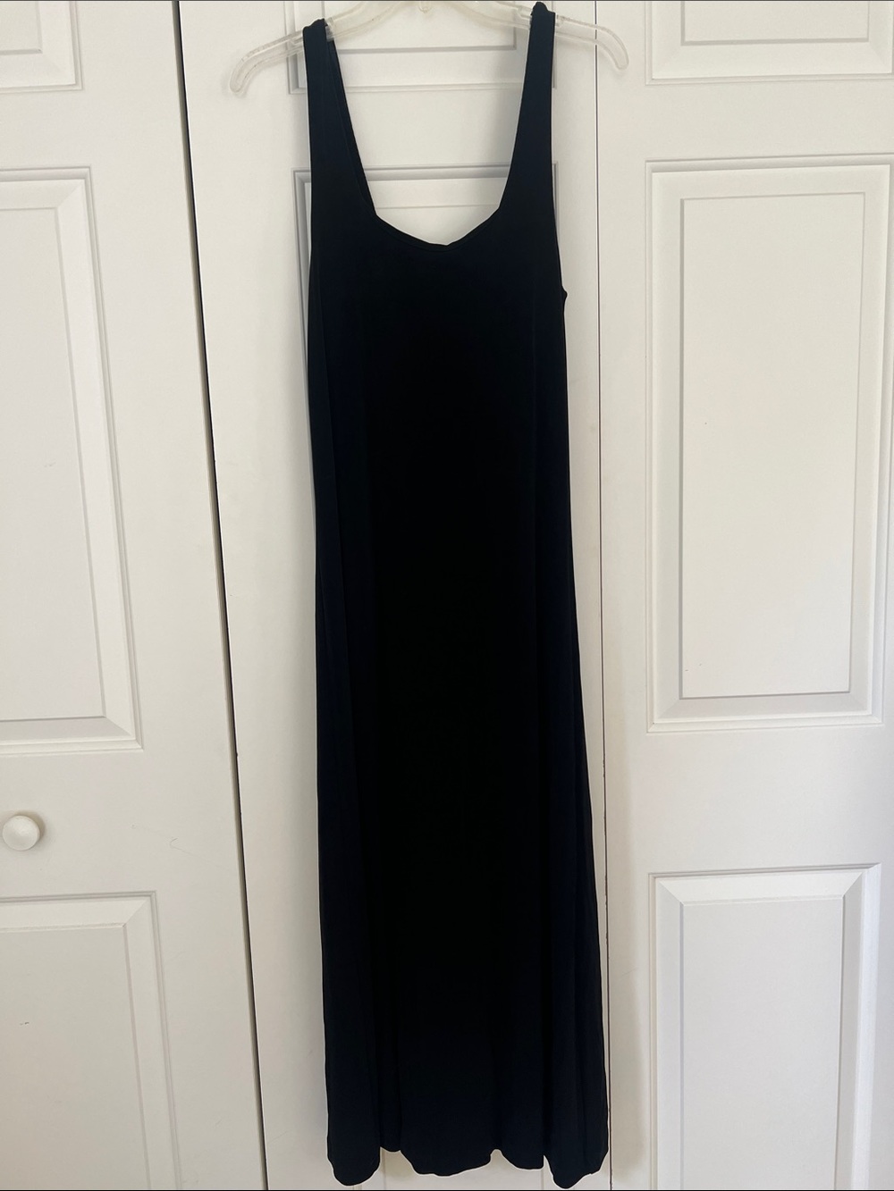 Chico’s Travelers Black Women's Sleeveless Maxi Dress